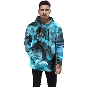 Unisex 3D Hooded Sweatshirt - Mortal-Kombat Hoodie