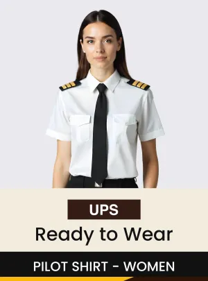 UPS Short Sleeve Standard Women's Pilot Shirt