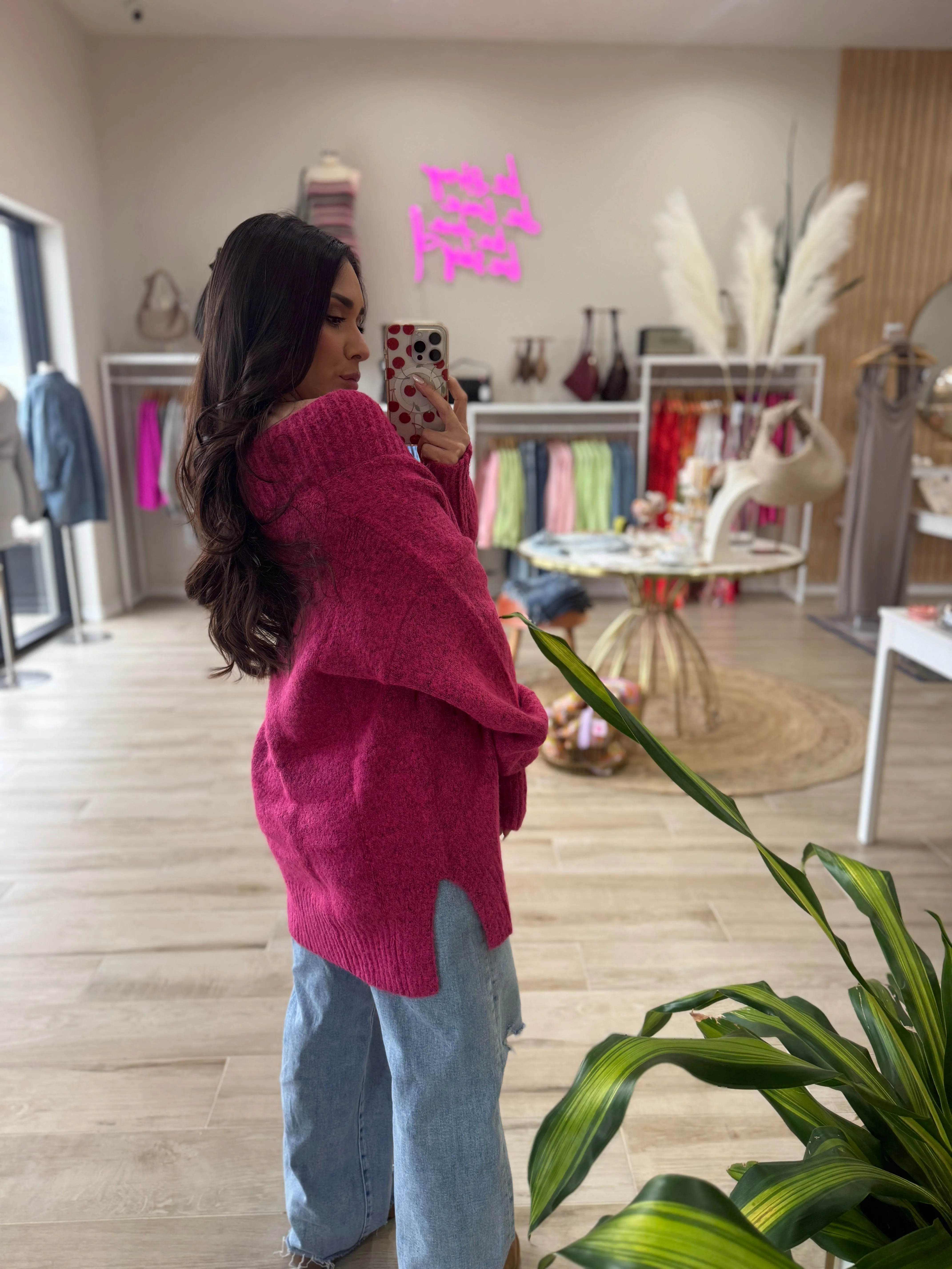 VAL SLOUCHY SOFT KNIT SWEATER | FINAL SALE