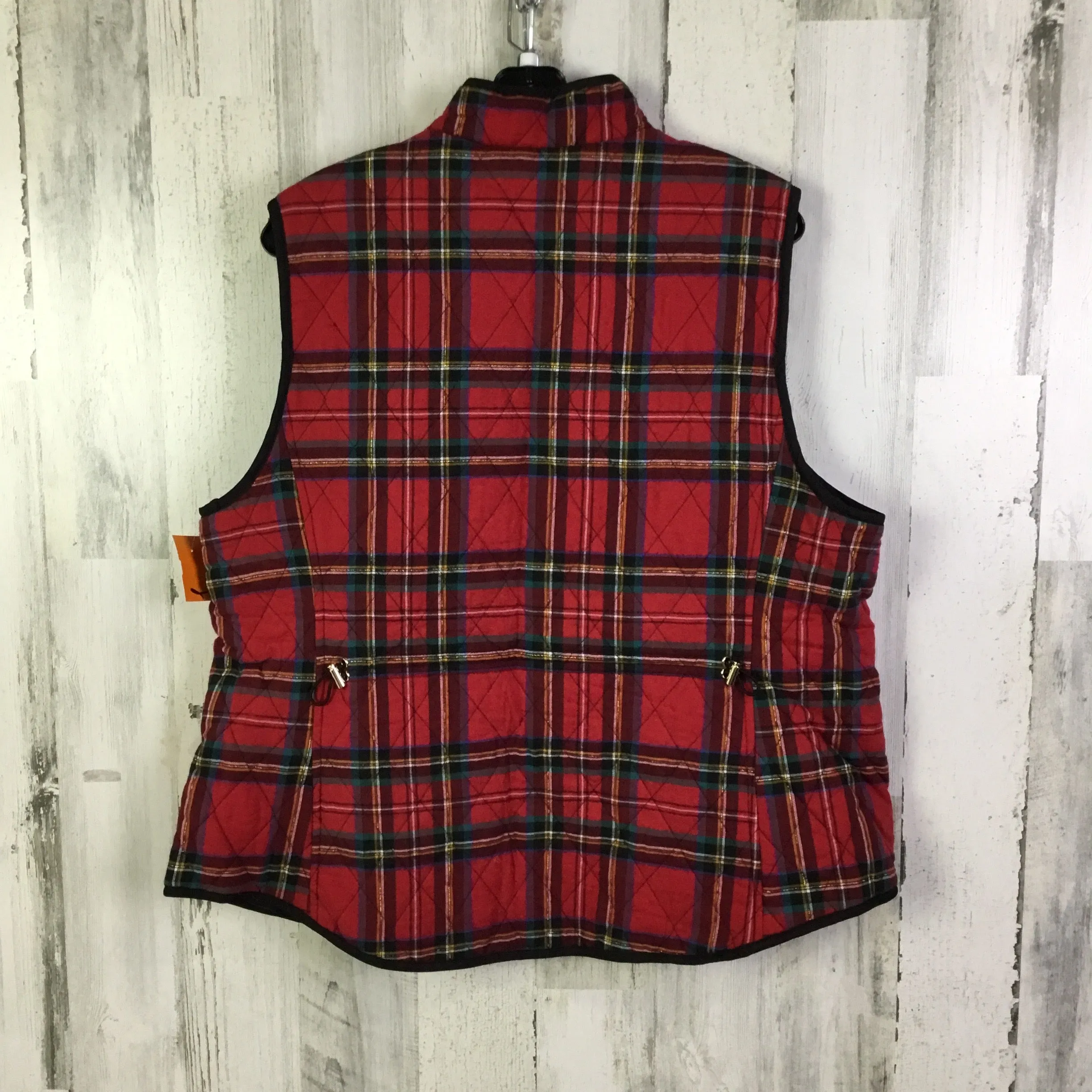 Vest Puffer & Quilted By Croft And Barrow In Red, Size: Xxl