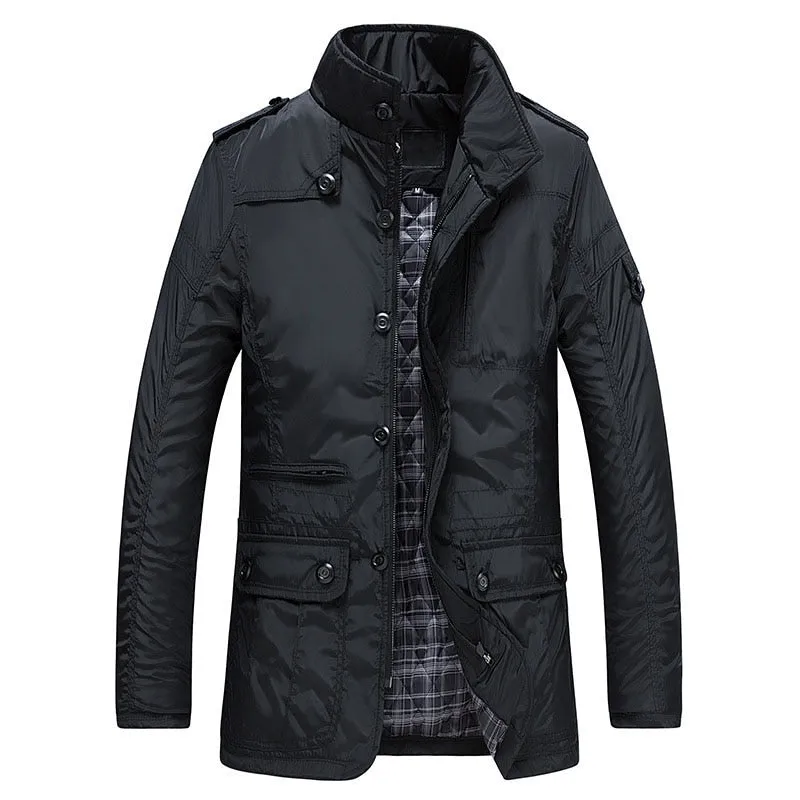 West Louis Gentleman Business Wadded Coat