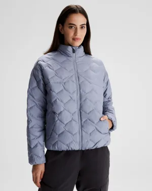 Women's Any Time Down Short Jacket - Dark Haze