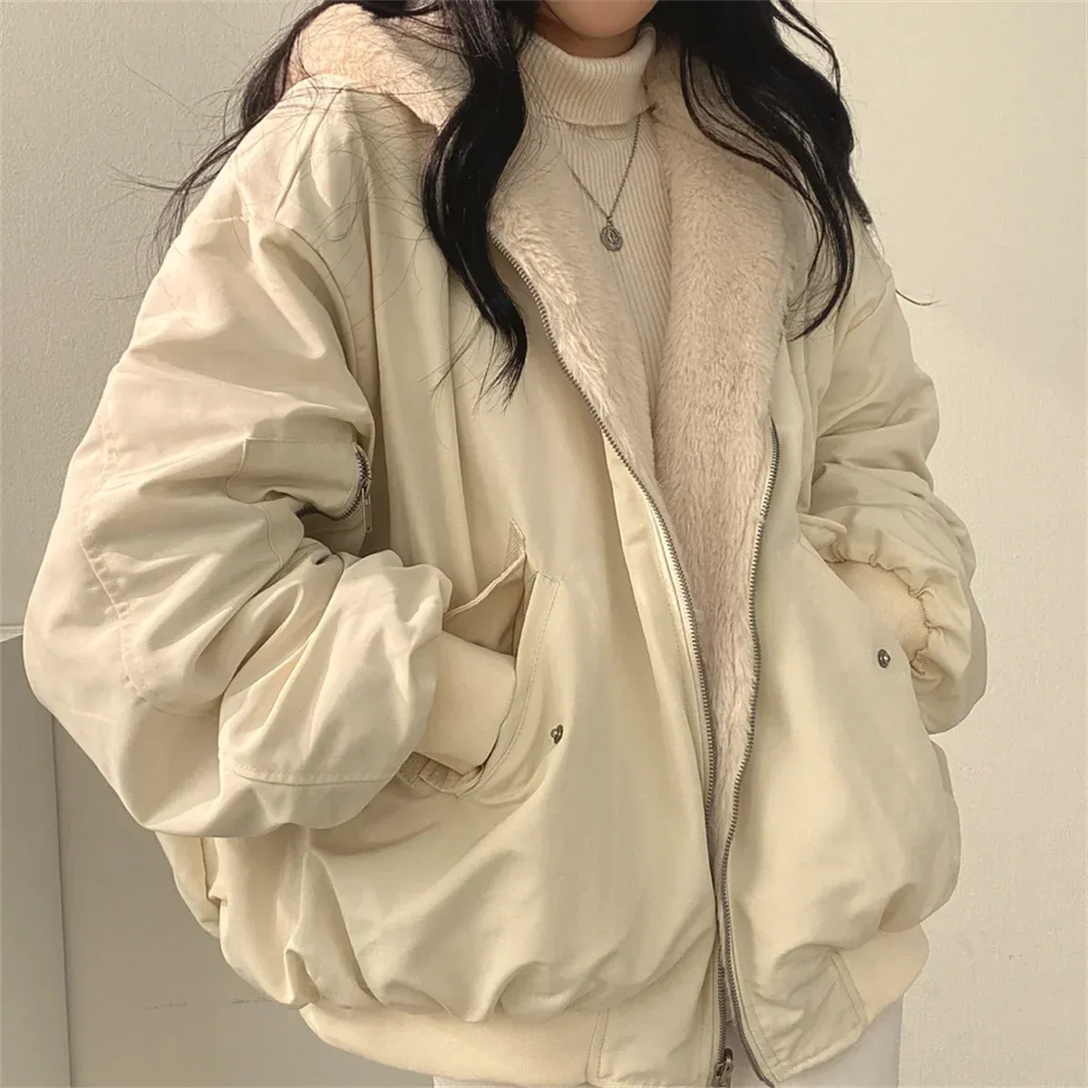 Zebby  Reversible Hooded Puffer Jacket