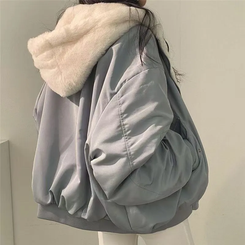 Zebby  Reversible Hooded Puffer Jacket