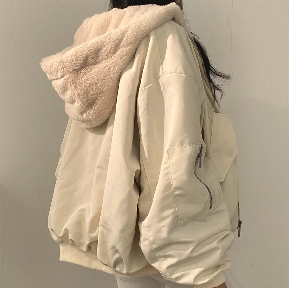 Zebby  Reversible Hooded Puffer Jacket